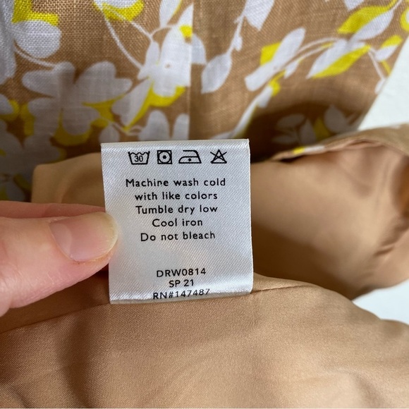 Draper James Shadow Floral‎ June Dress Size 2 - Picture 8 of 9